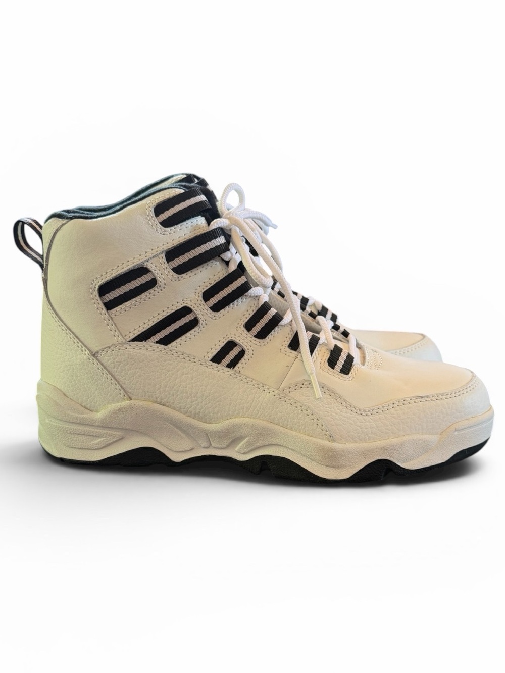 Iron Age White High-Top Steel Toe Non Slip Sneakers size 10